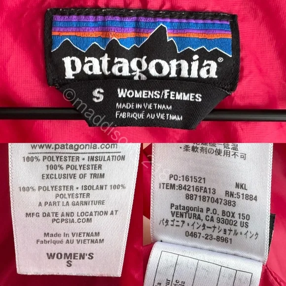 Patagonia Nano Puff Jacket Small Nickel Gray Windproof Water Resistant S - Picture 3 of 16